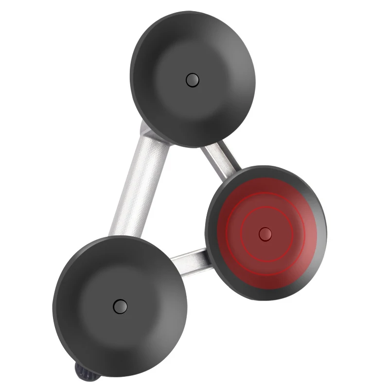 Floor Tile Sucker 1-3 Jaws Aluminum Alloy Suction Cup Tiles Powerful Holder Ceramic Tile Class Vacuum Heavy Handling Tools glass suction lifter