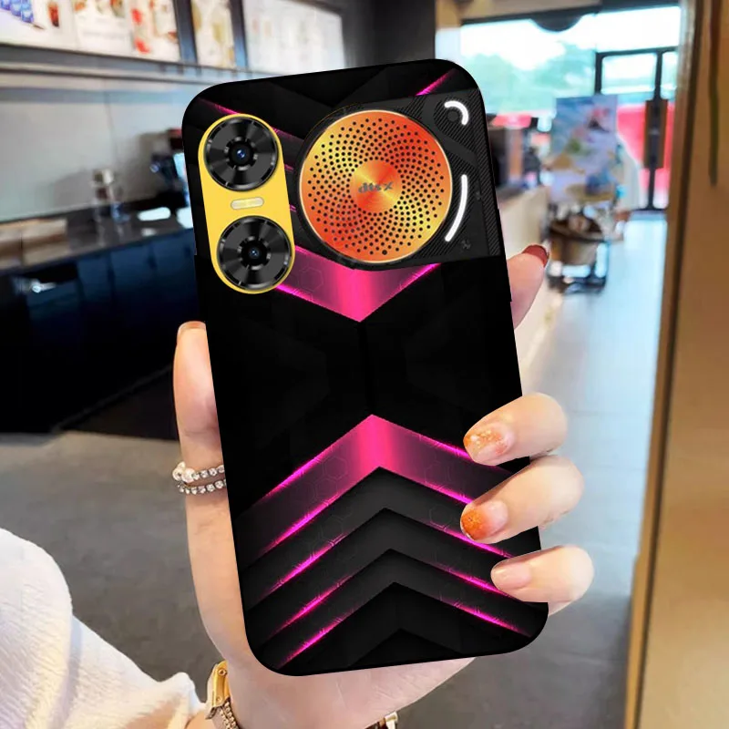 Flower Design Soft TPU Silicone Shockproof Bumper Back Cover
