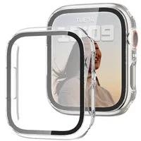 Verre + étui pour Apple Watch 10 9 8 45mm 41mm 44mm 40mm S10 42mm 46mm, housse de protection rigide pour IWatch 7 SE 6 5 4 3 1