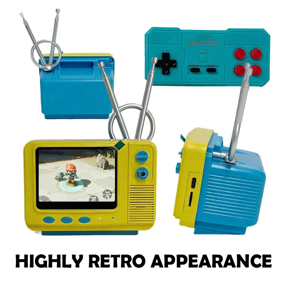 Retro Handheld Game Console 3.0 Inch Pocket Player 339 Games_voghion.com