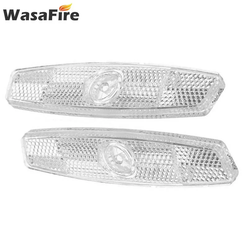 Bicycle Spoke Reflector Vintage Clip Bike Wheel Rim Reflective Light Night Safety Warning Lights 2pcs Cycling Accessories bicycle parts bike accessories