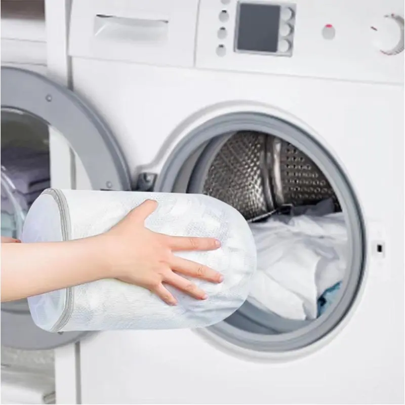 Washing Shoes Bag Padded Net Laundry Shoes Protector Fluffy fibers Polyester Sneaker Washing Friendly Laundry Bag Drying Bags 5