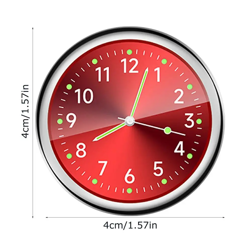 Luminous Stick-On Analog Clock