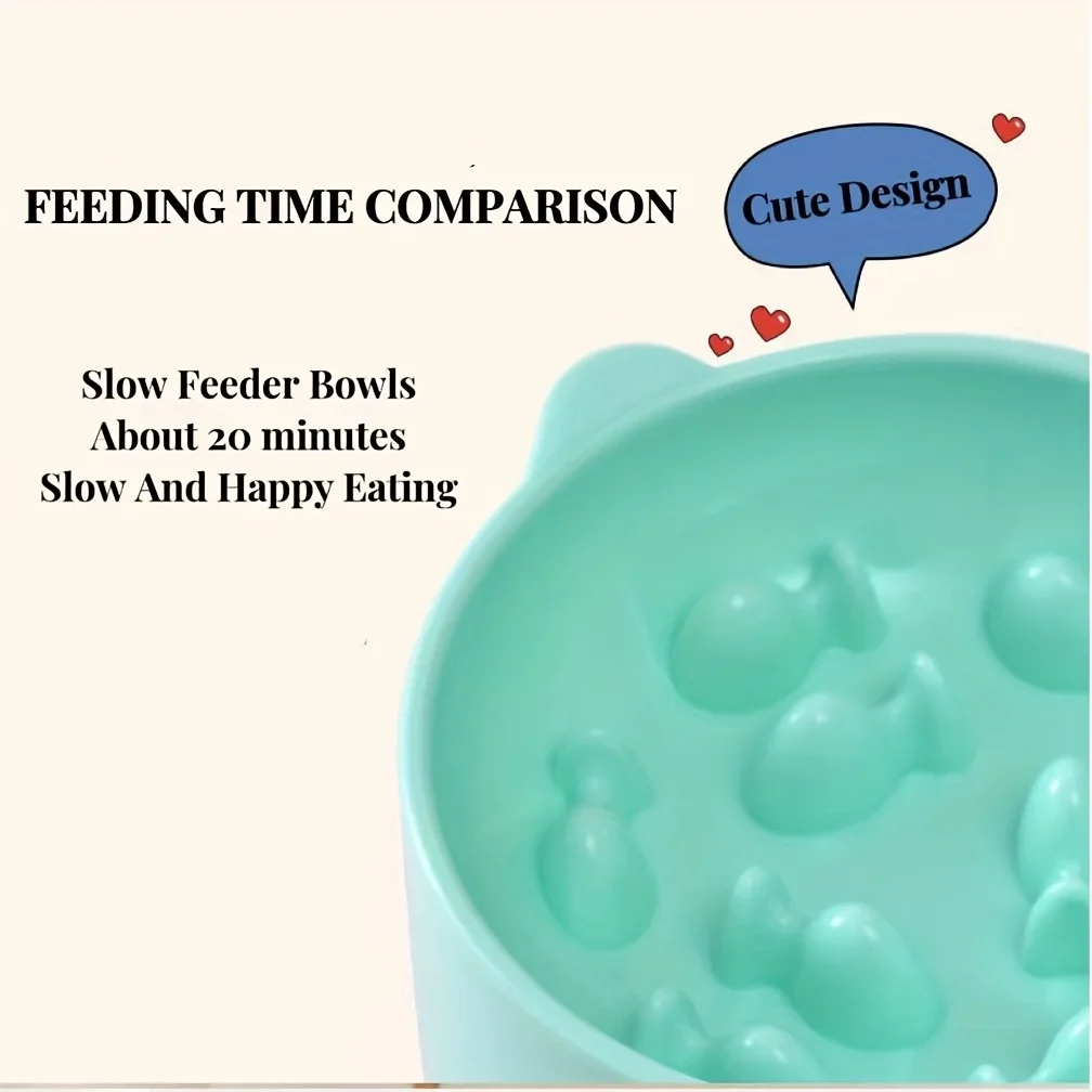 Cat Food Bowl, Rice Bowl, Slow Food, High Feet, Anti Choking Bowl, Cat Basin, Anti Choking, Anti Choking Neck, Relieve Anxiety 6