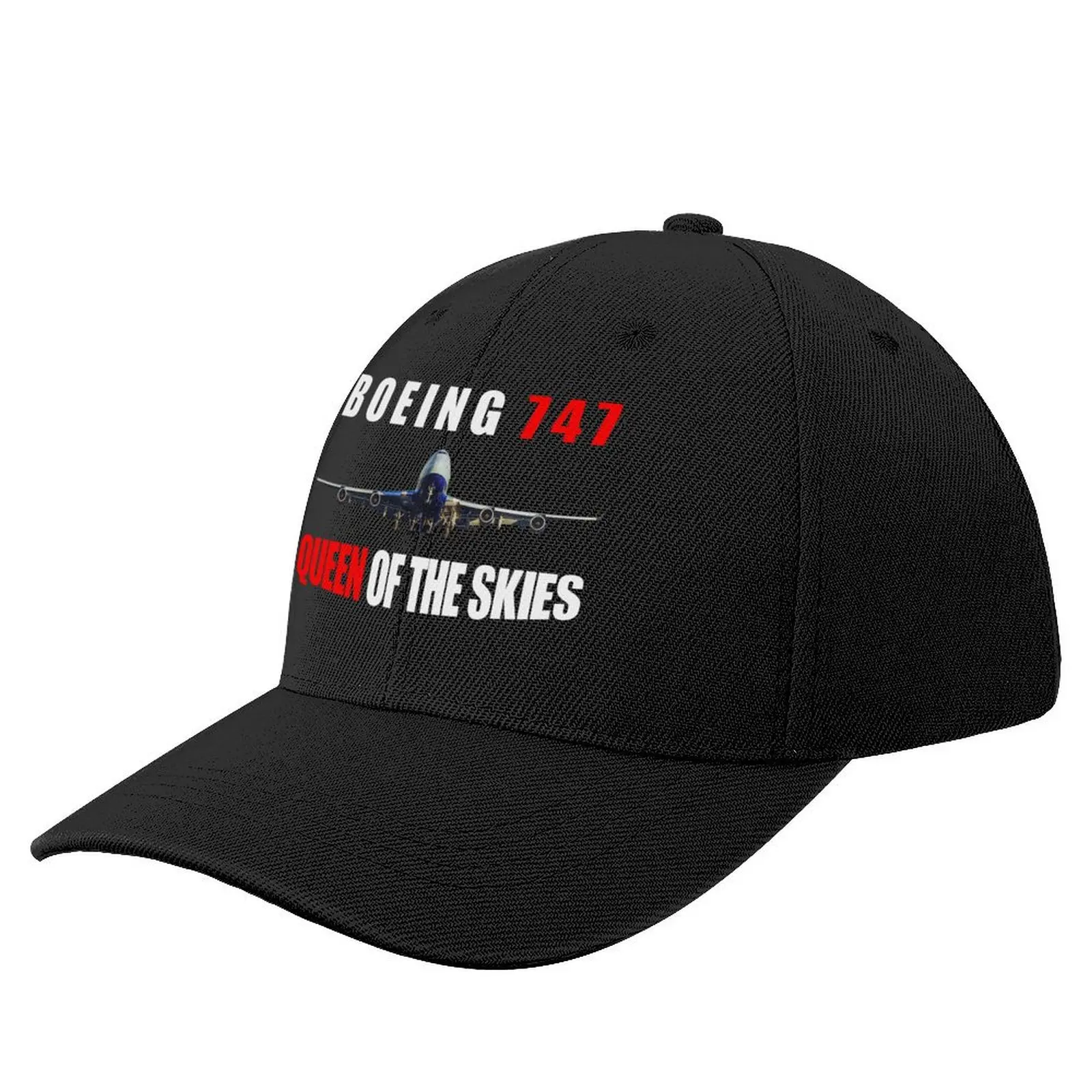 

Boeing 747 Queen Of The Skies Baseball Cap Anime Hat Anime Golf Men Women's