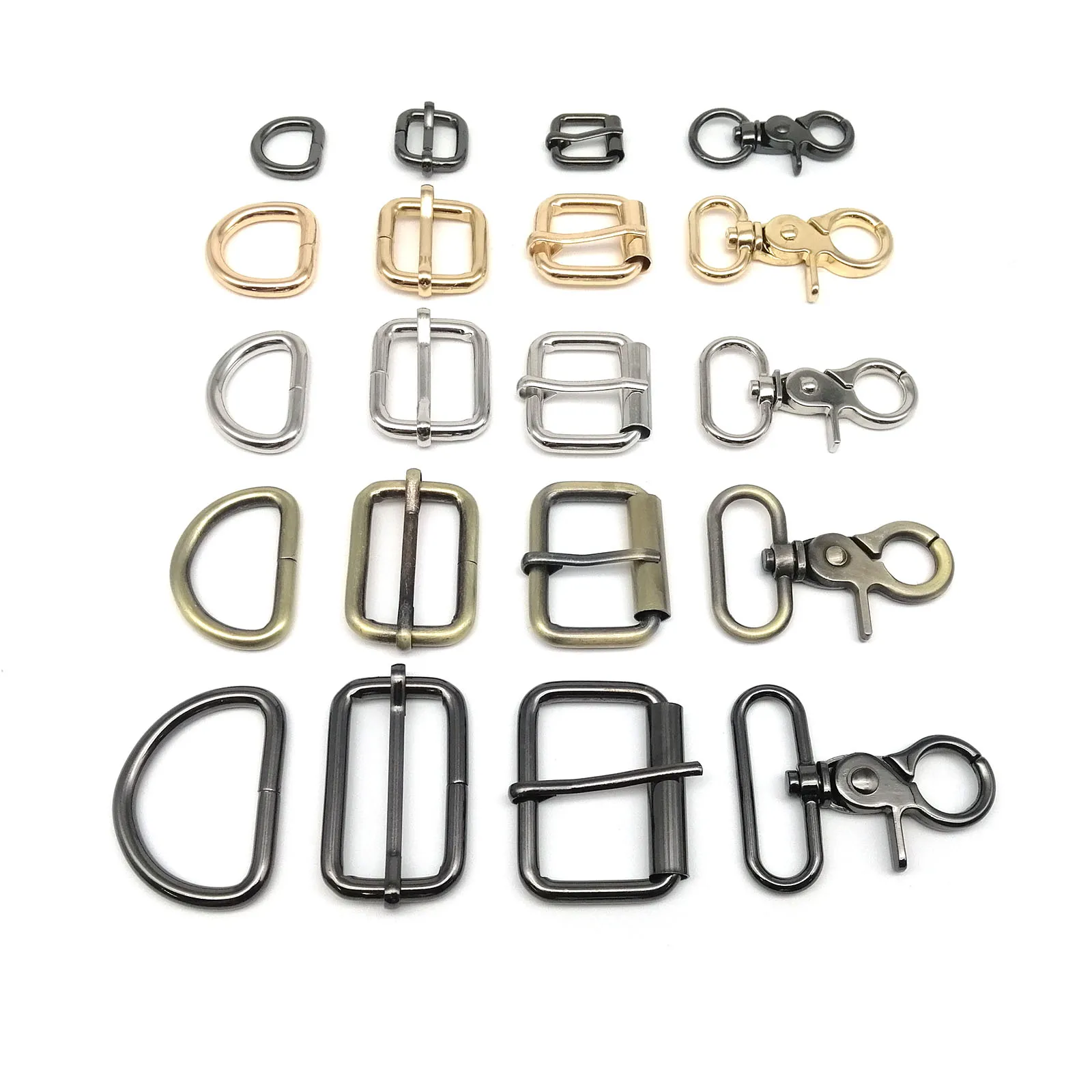 Premium Leather Handbag Belt with Adjustable Buckle and Hook Clasp