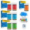 Blood Ketone Hemoglobin Uric Acid Blood Glucose Test Strips Test Strips for PM800 4 in 1 Meter Diabetes Gout HB Anemia Monitor 1