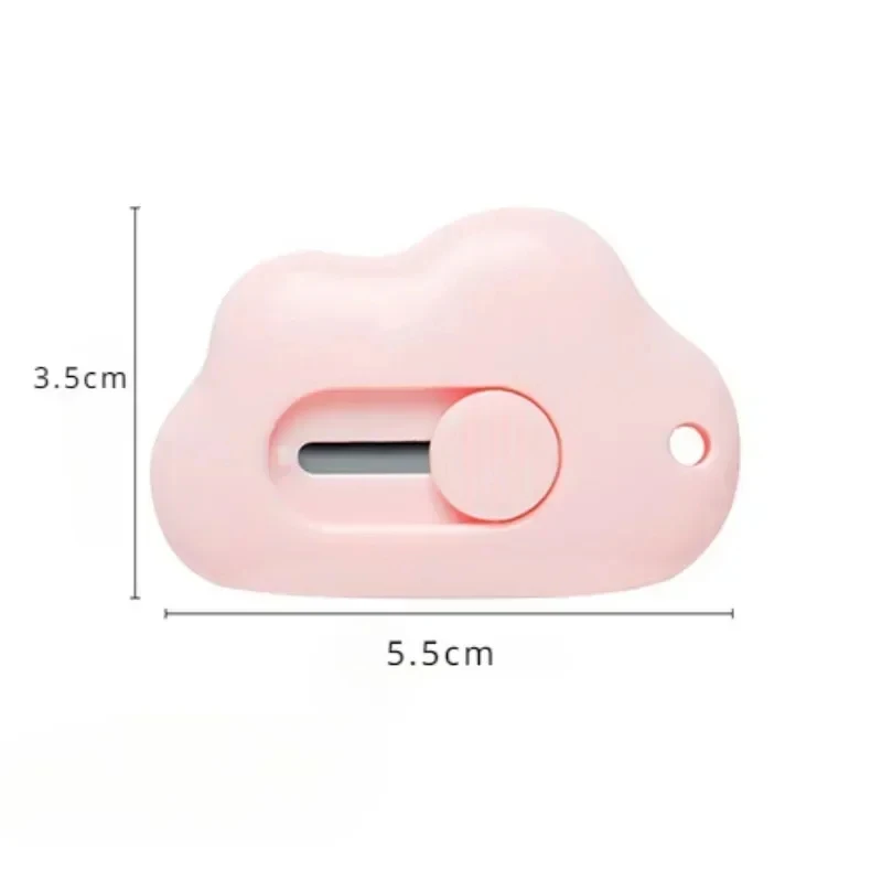 1 Pc Mini Cloud Kawaii Utility Knife Portable Unpack Express Paper Cutter Student School Office Stationery Cutting Supplies