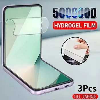 Pellicola idrogel a copertura totale da 3 pezzi per Samsung Galaxy Z Flip 6 4 5 3 5G protezione schermo