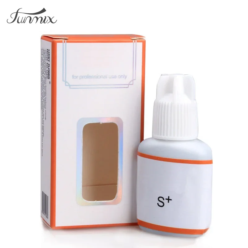 

Eyelash Extension Glue S+ Individual False Eyelashes glue Extension Adhesive Quick Dry Long Lasting 10ml/bottle
