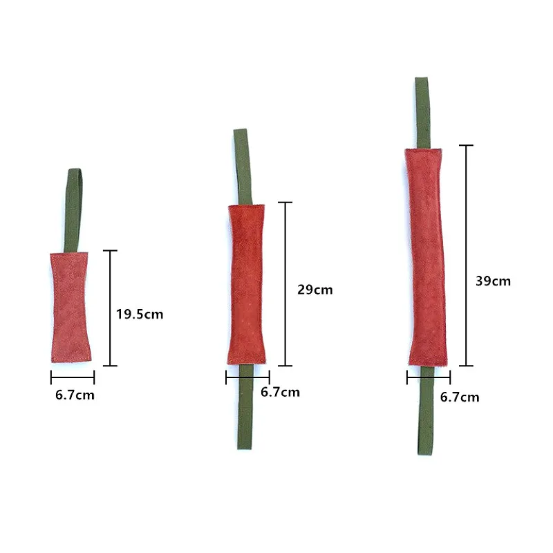 Cowhide Bite Stick High Toughness Pets Training Roll Dog Toys Equipment Bite Pet Supplies Sticks Puppy Interactive Chew Supplies