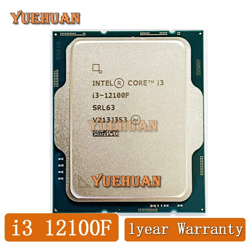 

Новый процессор Intel Core i3-12100F i3 12100F 3,3 ГГц 4-ядерный 8-поточный процессор Intel 7 L3 = 12M 60 Вт LGA 1700 герметичный