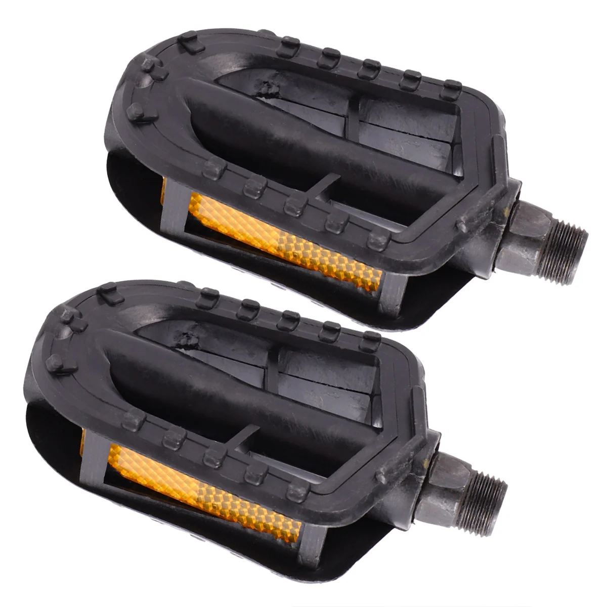 

Ultralight Kids Bicycle Pedals Anti-slip Rubber Pedals Safety Children Cycling Pedals (Black)