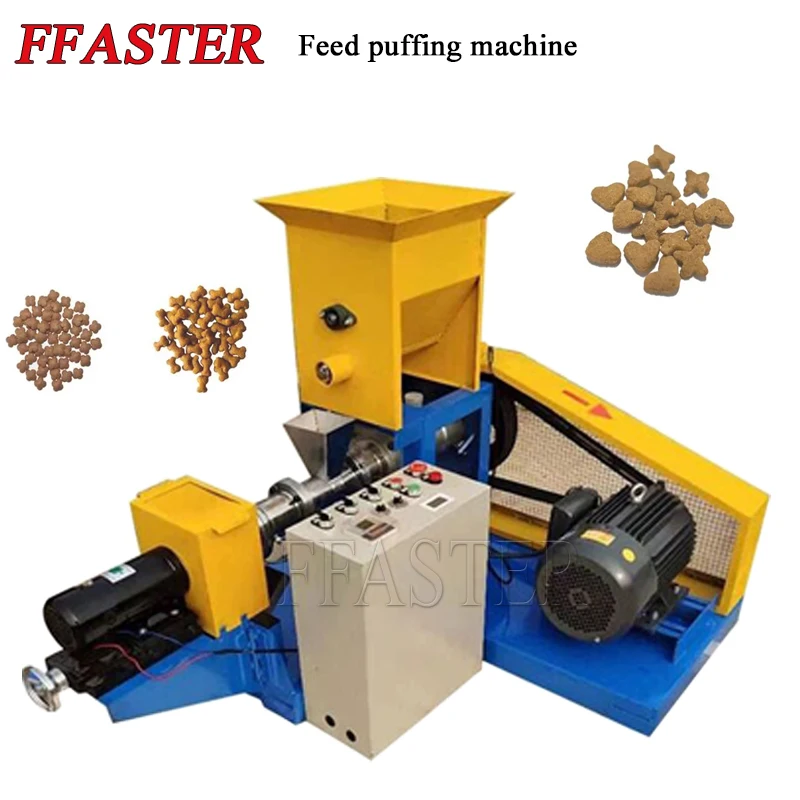 

Feed Pellet Machine Dewatering And Drying Processor Fish Bird Cat Dog Pet Making Small Animals Food Granulator