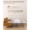 4" Queen Sofa Bed Mattress Replacement CertiPUR-US Certified Memory Foam Mattress Topper 4