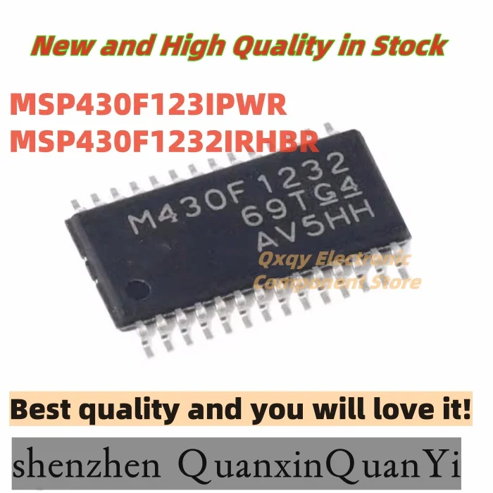 5PCS-MSP430F123IPWR-MSP430F1232IRHBR-M430F123-M430F1232-TSSOP28-New ...