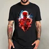 Disney T-shirt Unisex Marvel Superhero Tshirt Cute Cartoon Avatar Print T Shirt Summer Daily Short-sleeved Streetwear Tops Tees 4