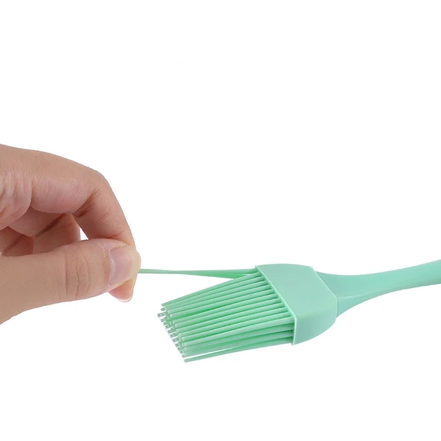 Sütemény Sütőcse Kefe Szilikon Szerszámok Olajkefe Főzési Grill Hőálló Olajkefék Sütőszerszámok - Image 4