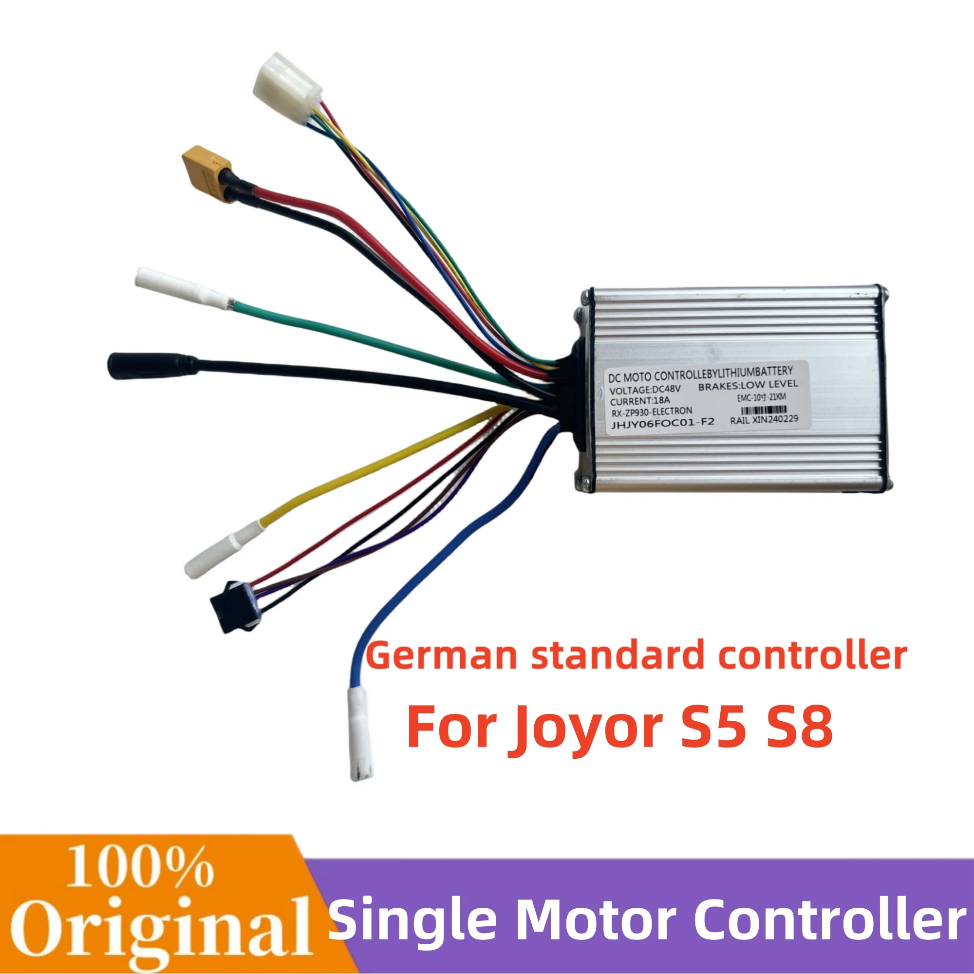 

Оригинальный немецкий Стандартный одномоторный контроллер JOYOR S5 S8 для электрического скутера 48 В, детали для двигателя