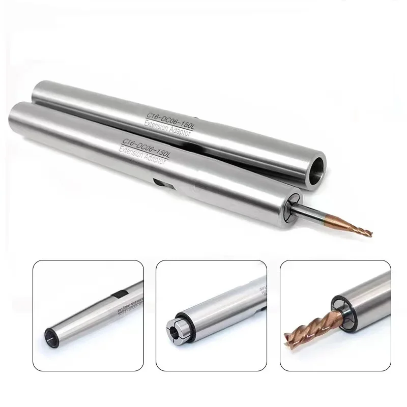 DC4 DC6 DC8 DC12 Accuracy 0.005mm SDC CNC Extension Rear Pull Chuck High-precision Collet Tool Holder