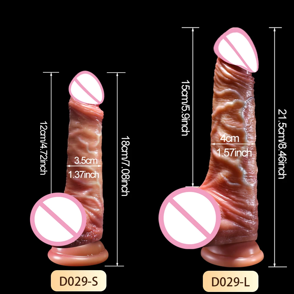 Sex Toys Strapon Big Penis Realistic Dildos Skin Sliding Foreskin Testicles Dildo Anal Vaginal Dick Plug Adult Sex Toys for Women