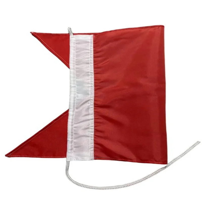 Bandiera di Segnalazione Nautica, Bandiere Alfabetiche Marittime per Barche, Bandiera a Coda di Rondine Nautica per Segnalazione Subacquea - immagine 3