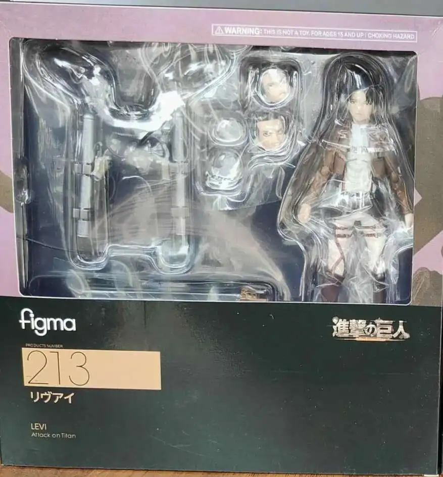 ACTION  FIGURE SERIES  　figma 213  リヴァイ Attack on Titan figma No.213 Levi Action Figure – Dota 2 Store