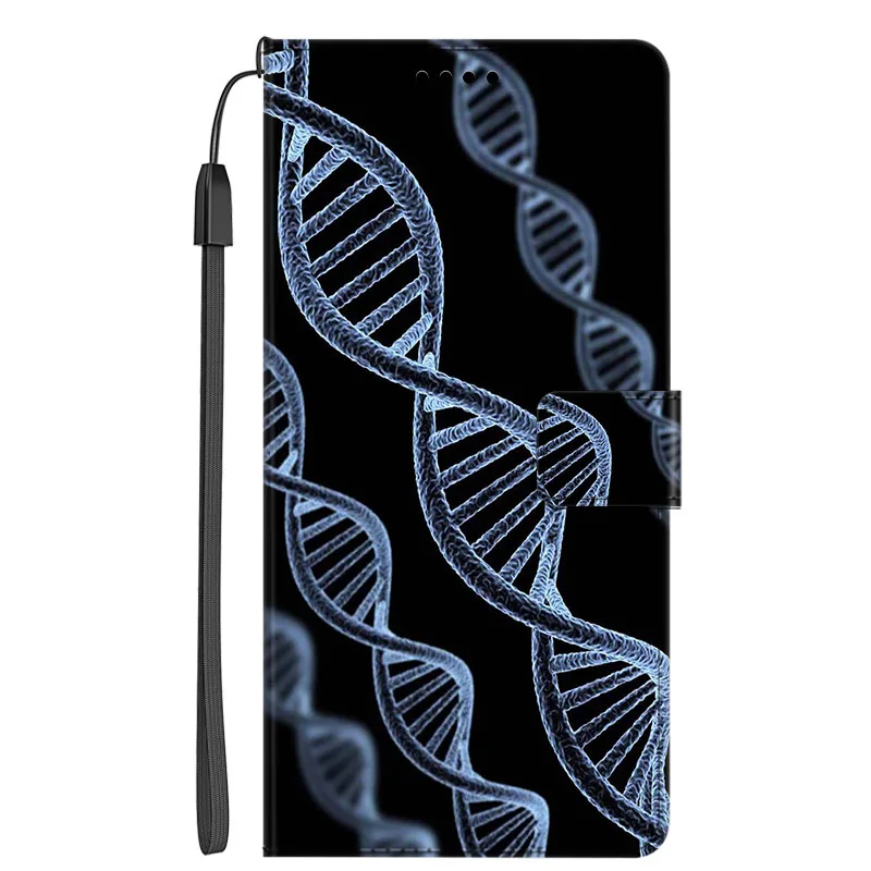 Magnetic Leather Flip Wallet Phone Case - Premium Book Cover Design