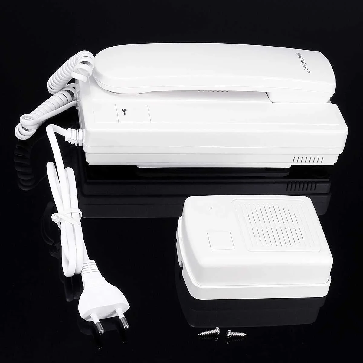 12V Audio Intercom Doorbell Phone Entry System Kit for Flats Houses Apartment Access Control Lock Household Security Supplies wireless intercom doorbell
