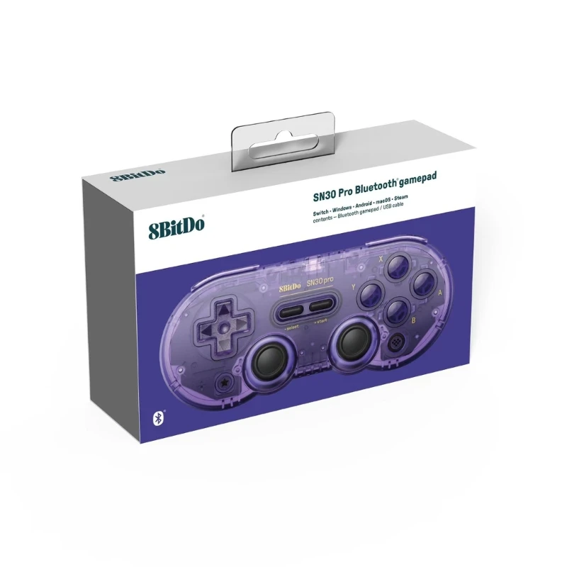 8BitDo SN30Pro Ʈѷ(   ȣȯ е ) 1XCB