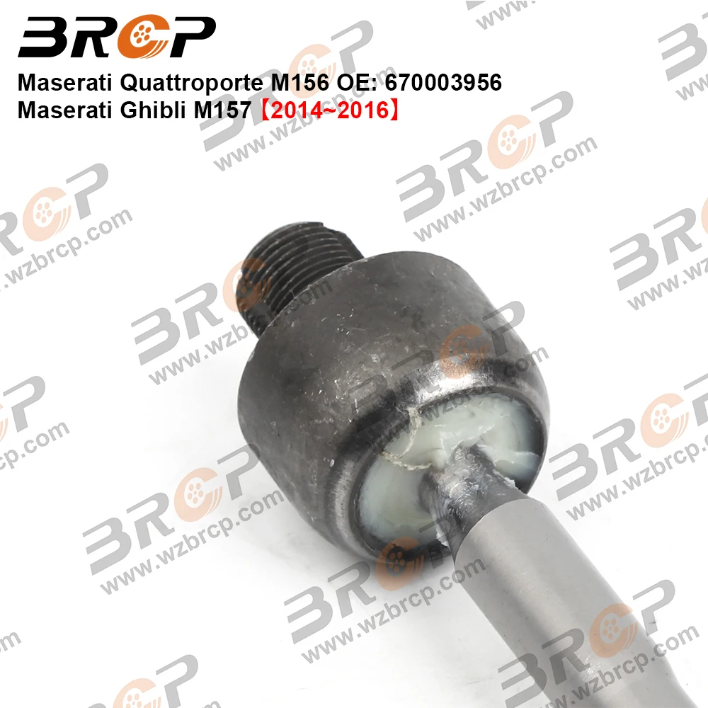 BRCP Pair Front Axle Inner Steering Tie Rod Ends Ball Joint For 