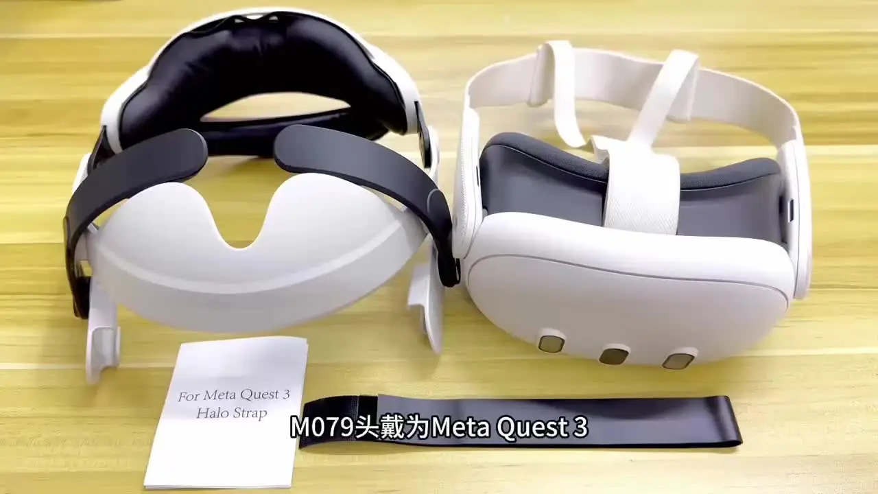 Quest 3 メタクエスト3 ヘッドバンド カバー セット VR メタクエスト3用k8ヘッドバンド、ハロストラップ、快適で通気性、VR