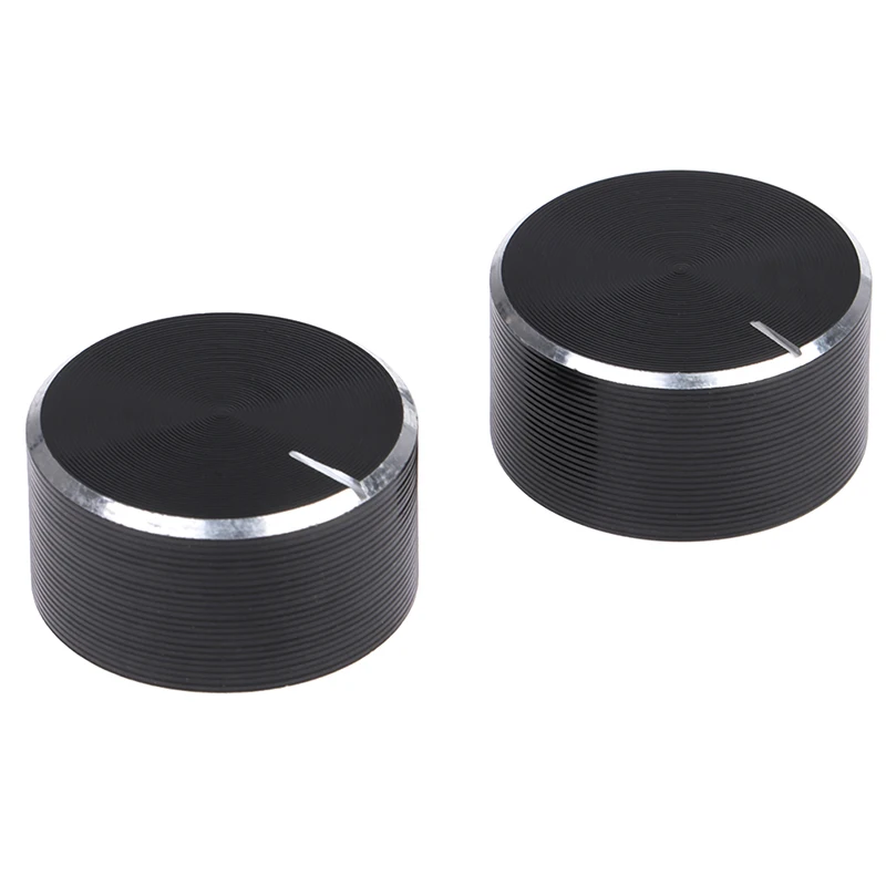 새로운 세일 26x14mm 6mm 샤프트 홀 알루미늄 합금 포텐쇼미터 노브 볼륨 조절 노브 포텐쇼미터 노브