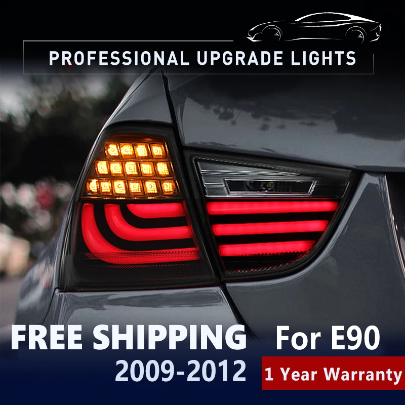 

Taillight For BMW 3Series E90 320i 325i LED 2009-2012 DRL Singal Lamp Dynamic Brake Reverse Fog Rear Lights Car Accessories