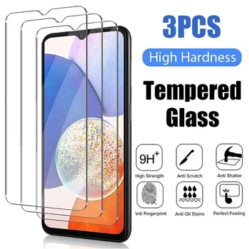 Protecteur d&rsquo;écran, 3 pièces, verre trempé HD, pour Samsung A50 A51 A52 A52S A53 A54 A55 A70 A71 A72 A73 M12 M31 M31S M51 M52 5G