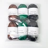 Metallic T-Shirt Yarn for Handmade Bag Blanket Shiny Knitting Crochet Yarn for Crocheting Beginners DIY Keychains Cushion 6
