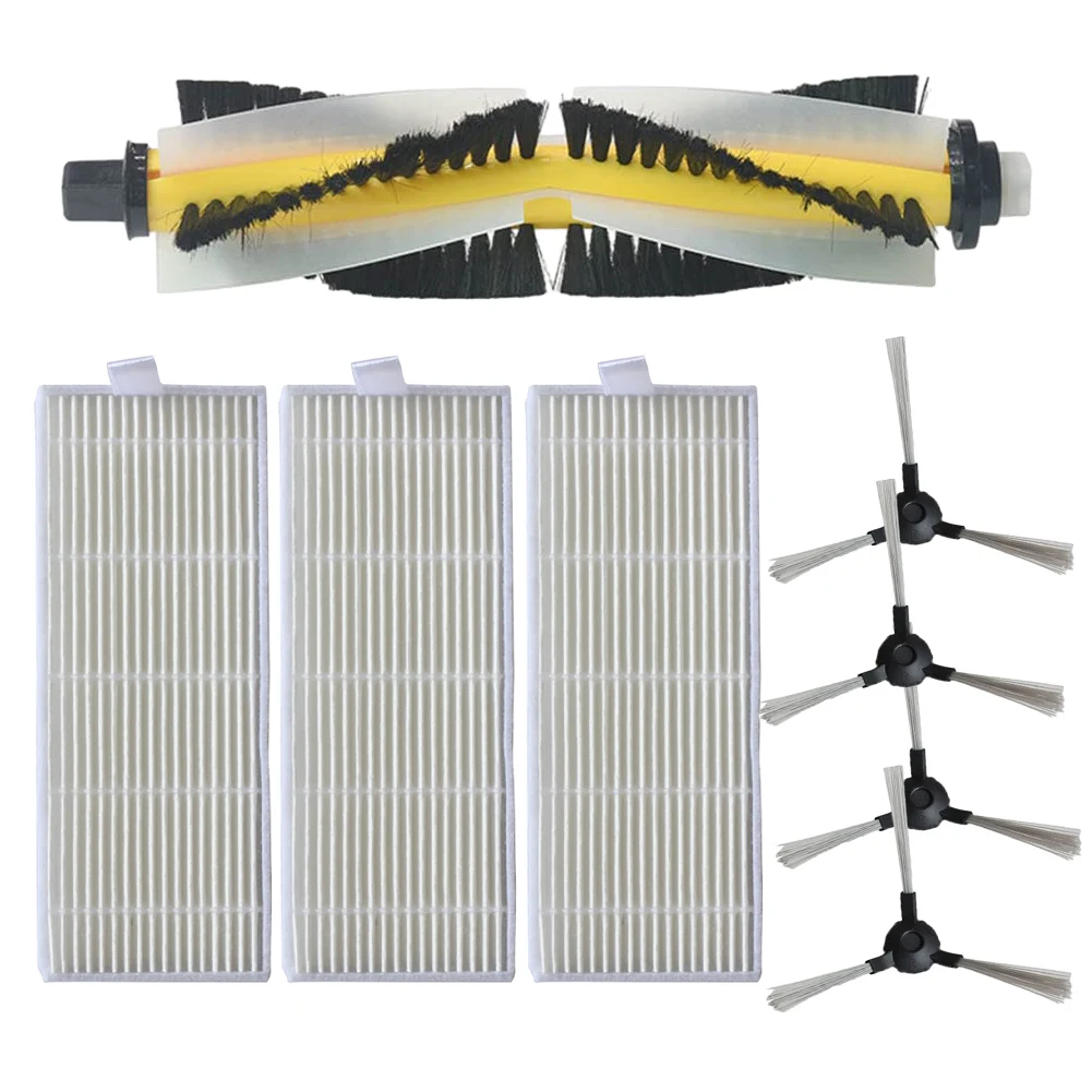 

Vacuum Cleaner Brush Filter Kit Accessories Set Cleaning Filter Household Supplies Main Brush Replacement Side Brush