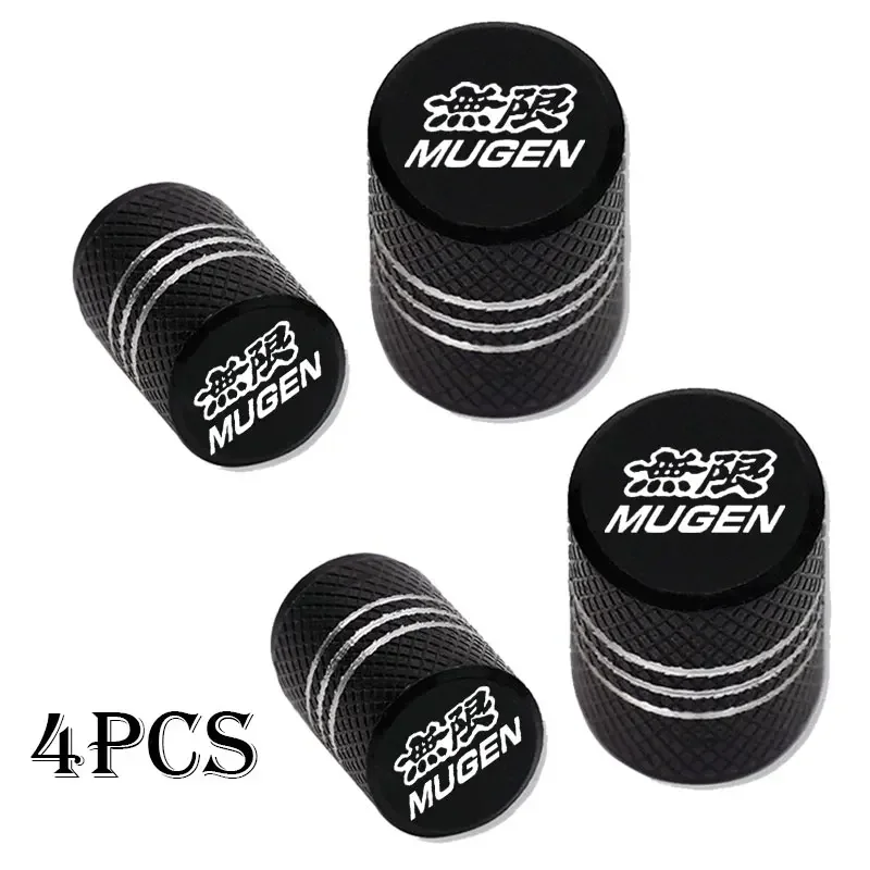 Für Honda Mugen CB400 CB650F CBF CBR250RR CRF SH300 NC750 4 Stück Auto-Radventilkappen Reifenventilabdeckungen Luftdicht Wasserdicht – Detail 7