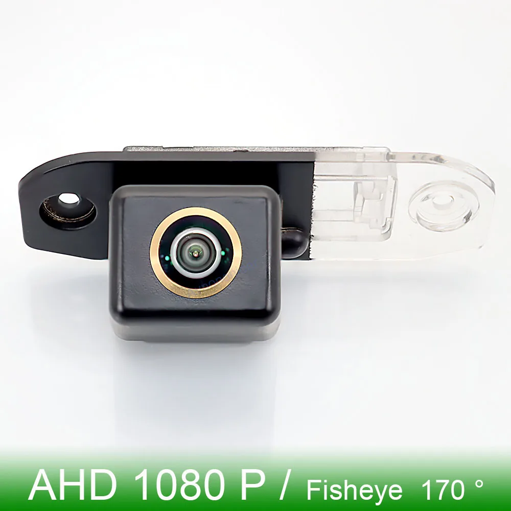 

AHD 1080P 170° Golden FishEye Rear View Camera For Volvo S60 S60L XC60 D3 D5 T5 T6 2008~2014 Car Parking Camera HD Night Vision