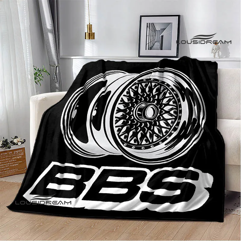 BBS racer 3D printed blanket children warm beautiful blanket flannel