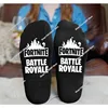 FORTNITE Sports Socks Summer Black White Breathable Low Cut Socks No Show Cotton Soft Athletic Casual Short Socks