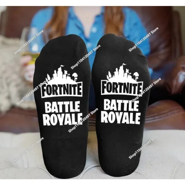 FORTNITE Sports Socks Summer Black White Breathable Low Cut Socks No Show Cotton Soft Athletic Casual Short Socks FORTNITE Sports Socks Summer Black White Breathable Low Cut Socks No Show Cotton Soft Athletic Casual Short Socks