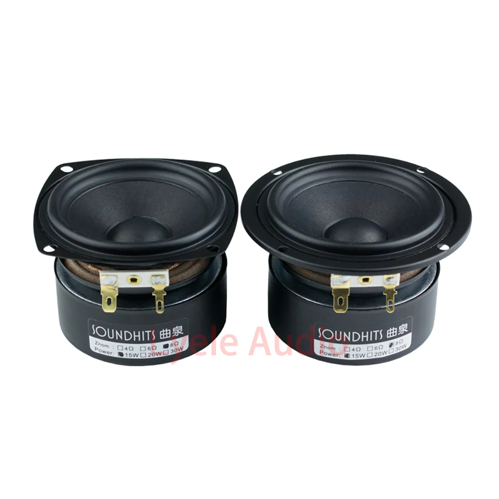 Lyele Audio 3-inch full-range speaker 20W HiFi speaker home theater DIY basin Y30 aerospace magnetic amplifier