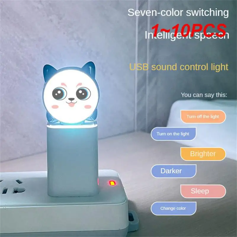 

Умная USB-лампа с функцией голосового управления, 1-10 шт.