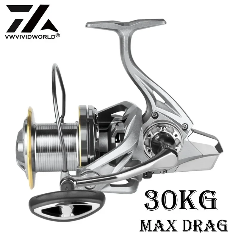 

VX 30KG Saltwater Long Casting Fishing Reel High Speed Baitcasting Reel 8000-14000 Series Surfcasting Lure Reels