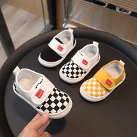 Children Canvas Shoe 2024Spring Summer New Children Sneakers Boy Girl Cloth Shoes Kid Shoes Baby Kindergarten Shoe Baby Sneakers 1