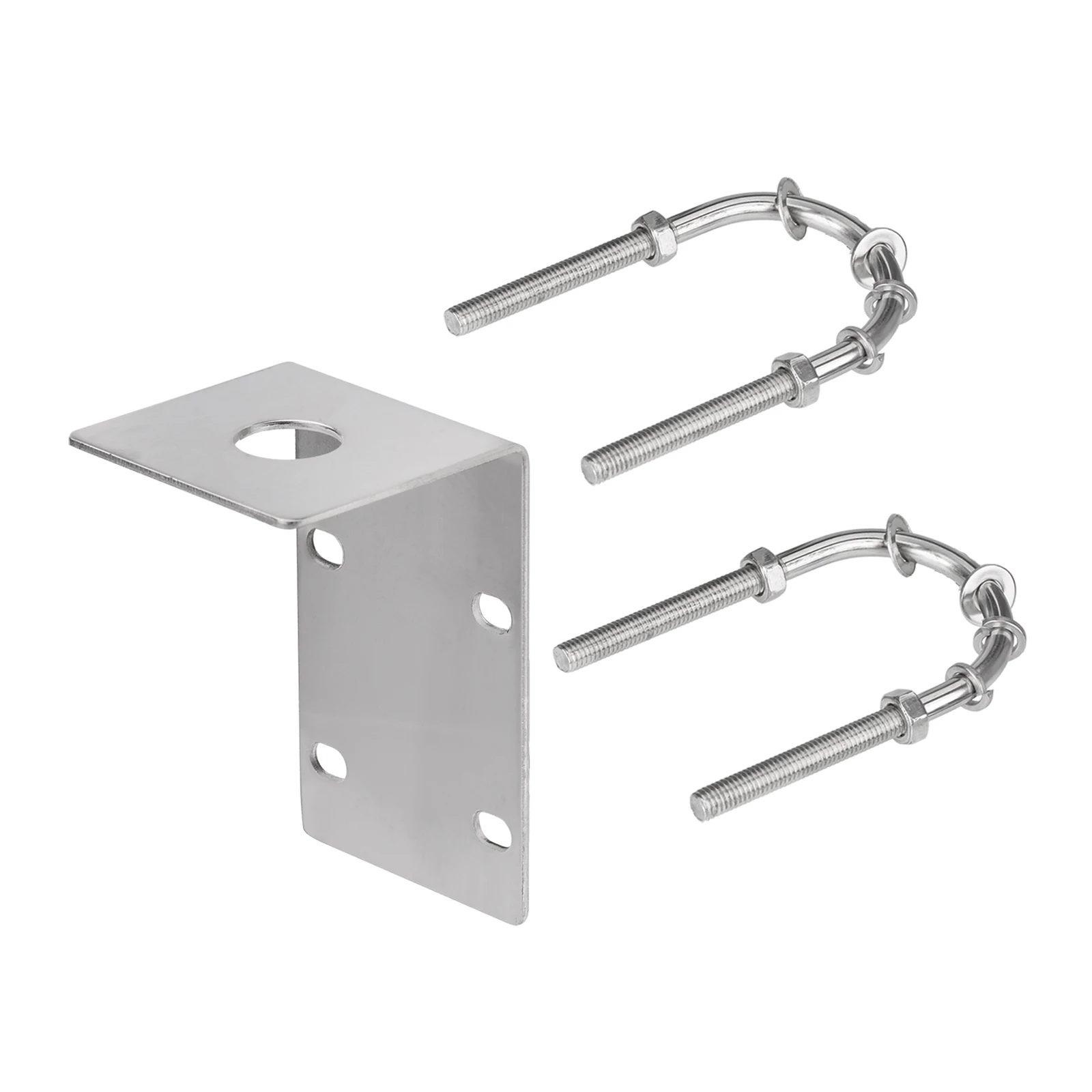 Stainless Steel Ham Radio Antenna U Bolt Mount Bracket