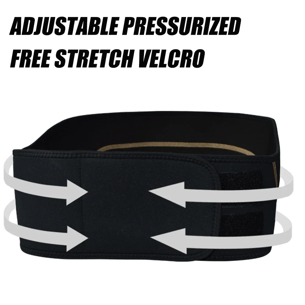 Lower Back Support Brace Lumbar Support Belt Lightweight Flexible Copper Infused Compression Back Brace Men Women