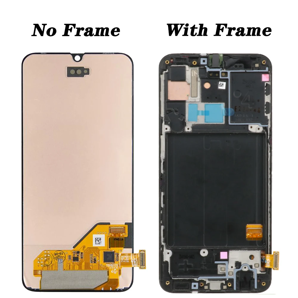 Фото Super AMOLED для Samsung A40 LCD 2019 A405 дисплей сенсорный экран дигитайзер Замена для Samsung A405F A405FN A405FM №4