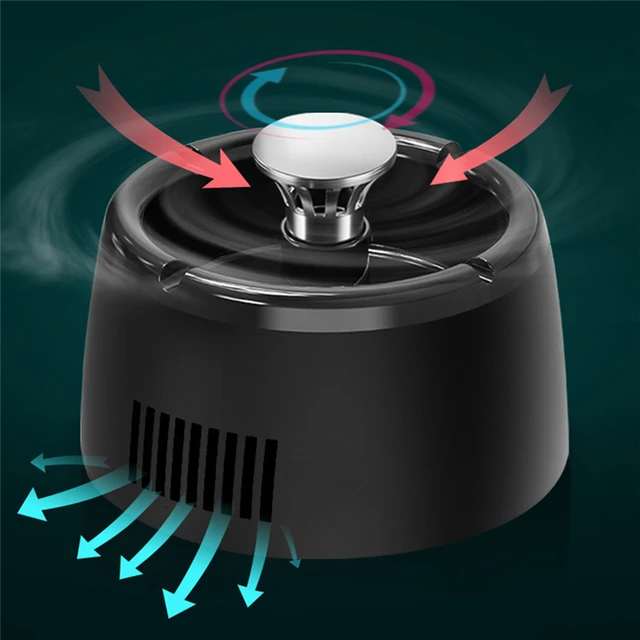 Aschenbecher Luftreiniger Smart Portable Rauchentfernung Aschenbech